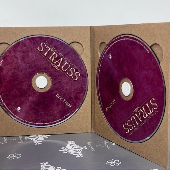 2008 Strauss Collector's Edition World’s Greatest Composers 4 disk Set - Picture 7 of 7